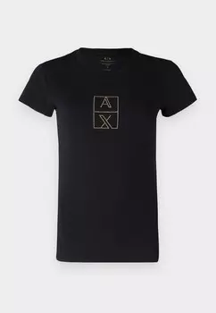 Базовая футболка Armani Exchange, черный