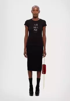 Базовая футболка Armani Exchange, черный