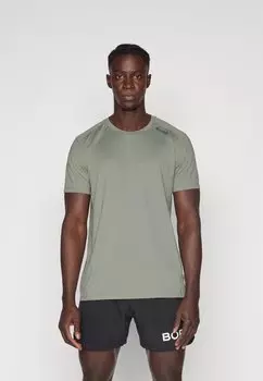 Базовая футболка ATHLETIC Bjrn Borg, зеленый