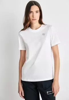 Базовая футболка BADGE REGULAR TEE Calvin Klein Jeans, ярко-белая