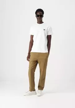 Базовая футболка BADGE TEE Tommy Jeans, молочный