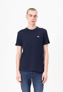 Базовая футболка BADGE TEE Tommy Jeans, темно-синий