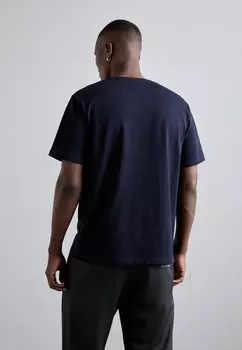 Базовая футболка Bally, темно-синий