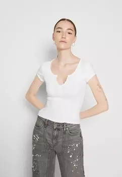 Базовая футболка BDG Urban Outfitters, белый