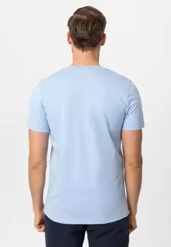 Базовая футболка BENARD V NECK SHORT SLEEVE REGULAR FIT Antioch, синий