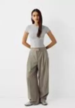 Базовая футболка Bershka, белый