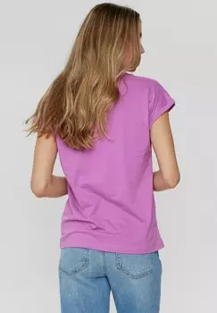 Базовая футболка BEVERLY-NOOS- Nmph, сиреневый
