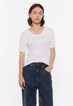 Базовая футболка Bimba Y Lola, кремовый