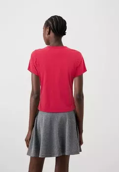 Базовая футболка BIOPOLISH SKIMMING TEE Abercrombie & Fitch, Бордо