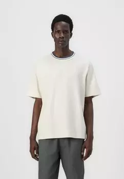 Базовая футболка BIRCH TIPPING Abercrombie & Fitch, светло-коричневый