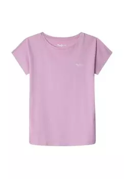 Базовая футболка BLOOMY Pepe Jeans, фуксия