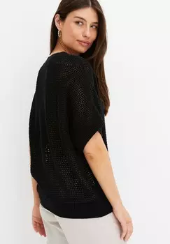 Базовая футболка bonprix, черный