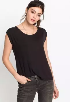 Базовая футболка bonprix, черный