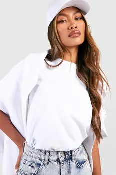 Базовая футболка Boohoo, белый