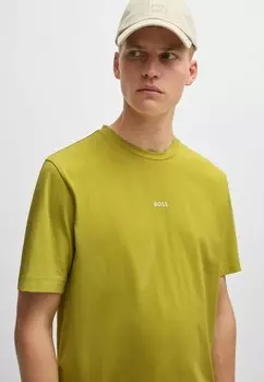 Базовая футболка BOSS, зеленый