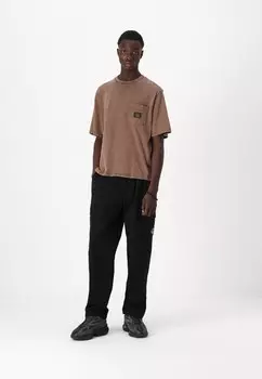 Базовая футболка BOXY TEE Guess Originals, коричневый