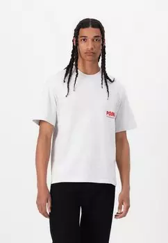 Базовая футболка BOXY TEE Pompeii, серый