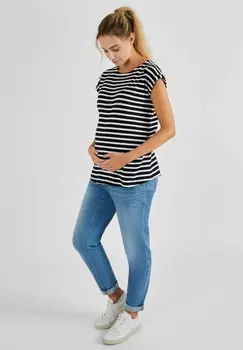 Базовая футболка BOYFRIEND MATERNITY REGULAR FIT JoJo Maman Bb, черный