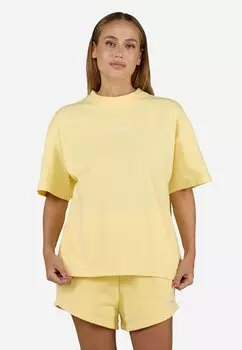 Базовая футболка BRACY HEAVY OVERSIZED TEE Pegador, светло-желтый