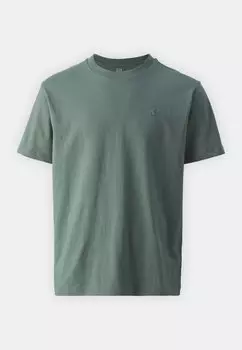 Базовая футболка Brannan Patch Logo GAP, темно-зеленый
