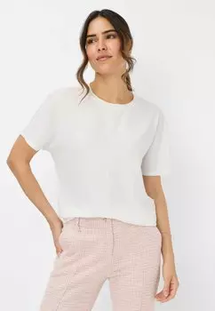 Базовая футболка BRAX, молочный