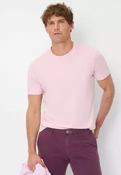 Базовая футболка BRAX, светло-розовый