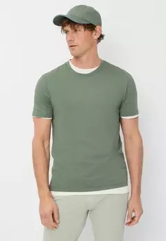 Базовая футболка BRAX, зеленый