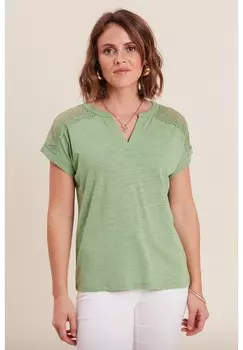 Базовая футболка Breal, оливковый