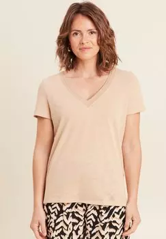 Базовая футболка Breal, песочный