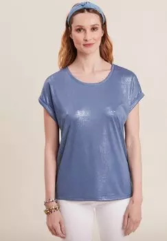 Базовая футболка Breal, сине-серый