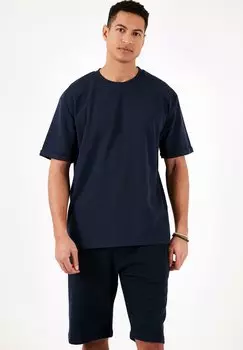 Базовая футболка Buratti, темно-синяя