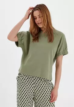 Базовая футболка BYSILLANA b.young, зеленый