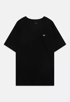 Базовая футболка C-NECK UNISEX 2 PACK GANT, черный
