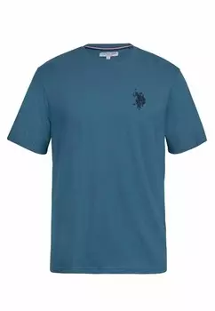 Базовая футболка CALEB U.S. Polo Assn., синий