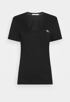Базовая футболка Calvin Klein Jeans, черный