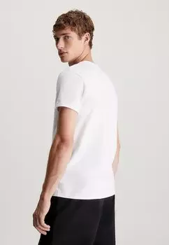 Базовая футболка Calvin Klein, ярко-белая