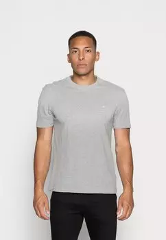 Базовая футболка Calvin Klein, светло-серый вереск
