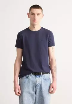 Базовая футболка Calvin Klein, темно-синий