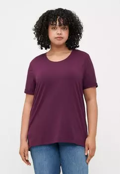 Базовая футболка CARMOSTER FOLD UP ONLY Carmakoma, красный