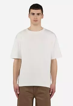 Базовая футболка CASAN FINE KNIT OVERSIZED TEE Pegador, кремовый
