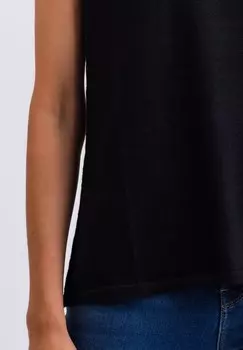 Базовая футболка CASH-MERE, черный