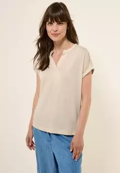 Базовая футболка Cecil, бежевый