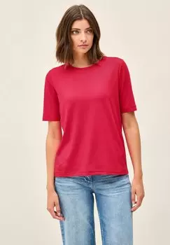 Базовая футболка Cecil, металлик красный