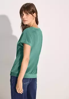 Базовая футболка Cecil, неоновый зеленый