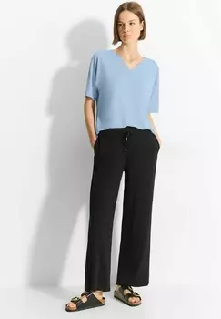 Базовая футболка Cecil, сине-серый