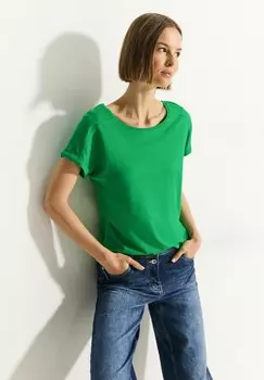 Базовая футболка Cecil, светло-зеленый