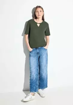 Базовая футболка Cecil, зеленый