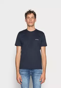 Базовая футболка CHEST LOGO Calvin Klein, темно-синий