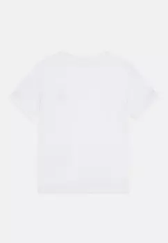 Базовая футболка Chest Monogram Unisex Calvin Klein, ярко-белая