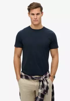 Базовая футболка CLASSIC ESSENTIAL Superdry, синий